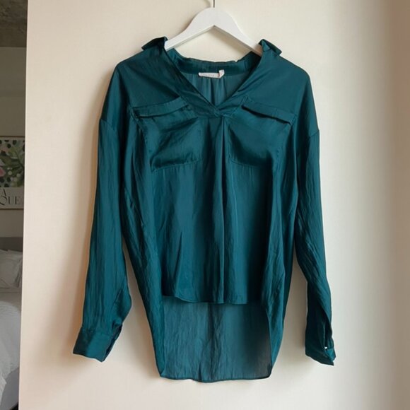 Lush Green Blouse - Picture 1 of 6